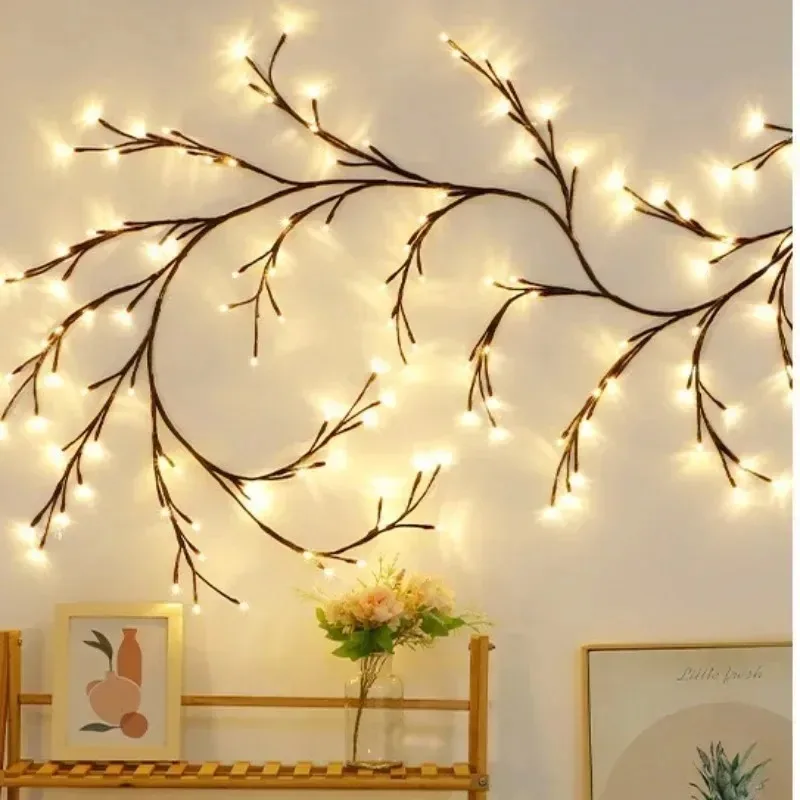 96LED Tree Branch Lamp For Desktop Wall Decoration 8 Modes USB Powered DIY Festive Tree Vine Light Home Decoration Lights 1