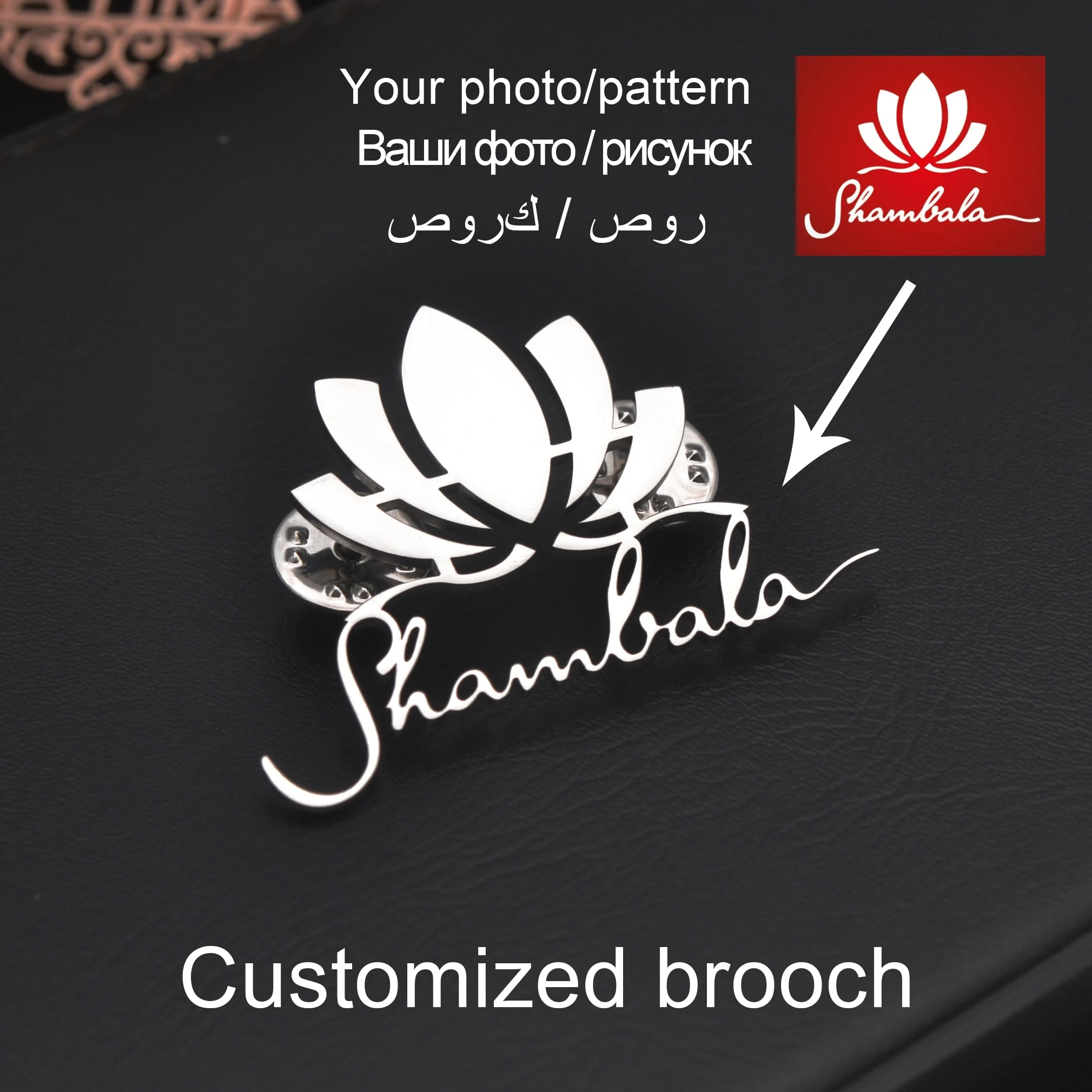 Personalized Necklace, Bracelet, Brooch, Cuff and Earrings | Custom Stainless steel products can also be ordered 2