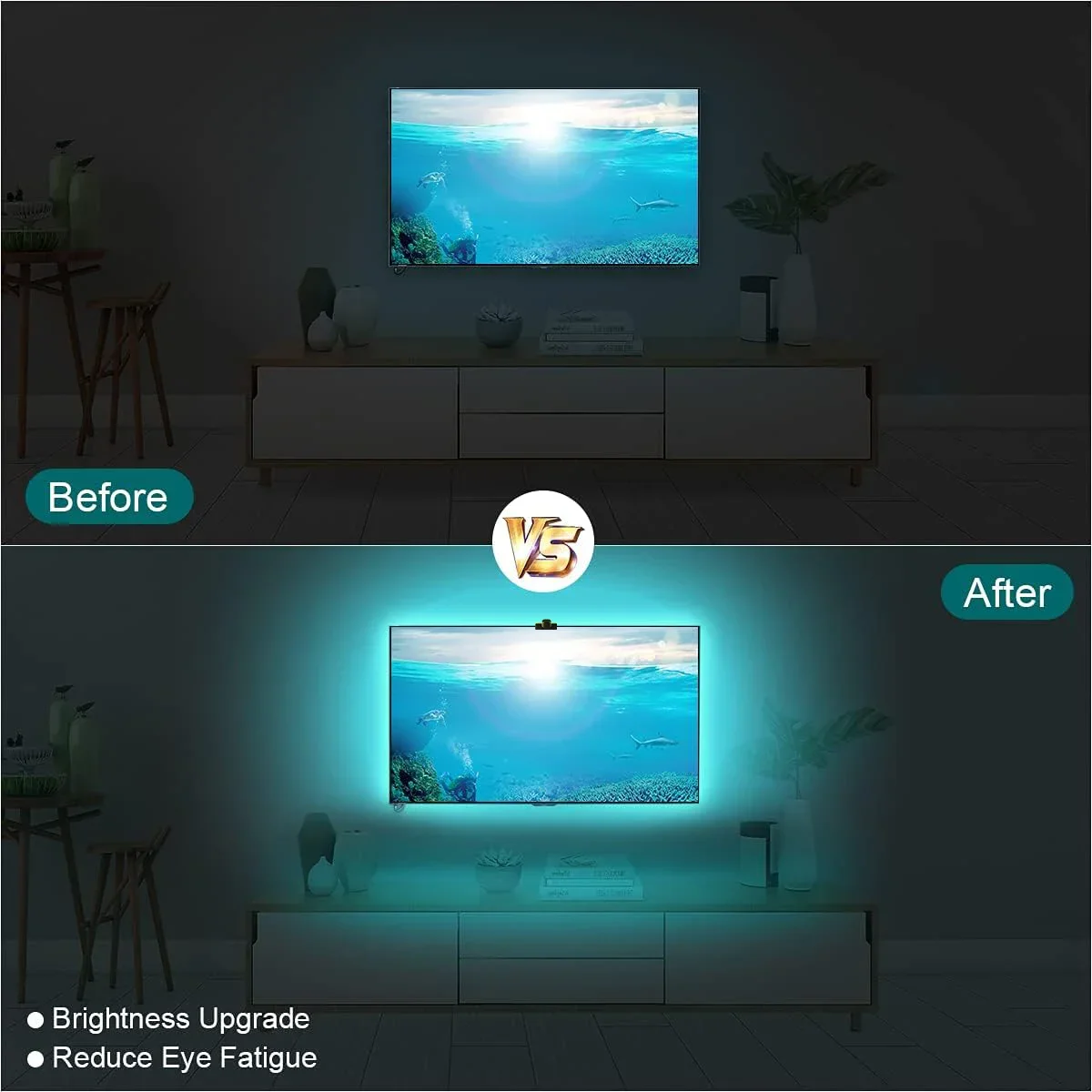 VibeSync LED Backlight for PC/TV 5
